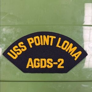USS Point Loma embroidered naval Patch